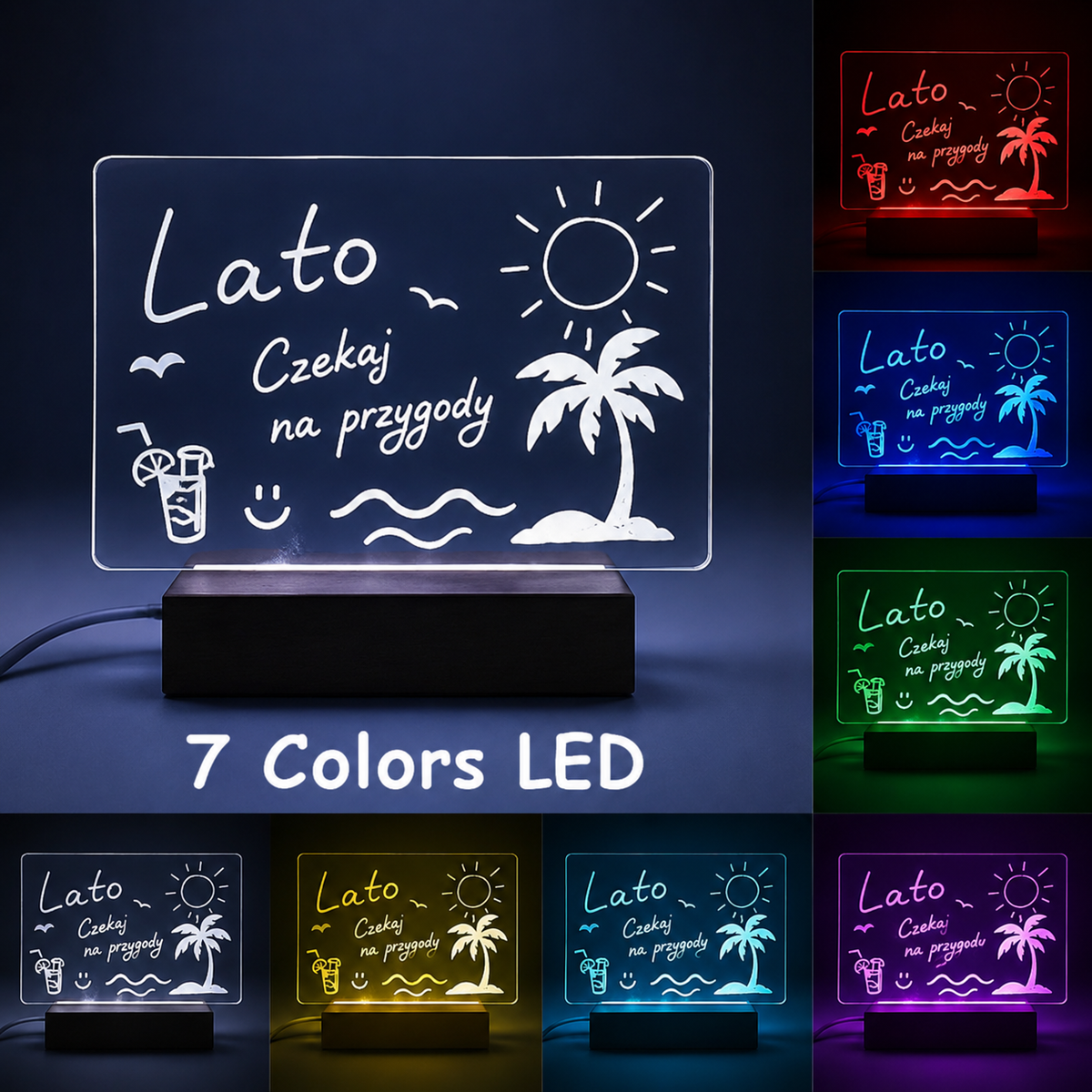 Tablica LED do Pisania RGB