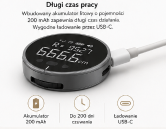 Elektroniczna Miarka Cyfrowa LCD